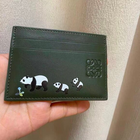 Loewe Accessories - Loewe Suna Fujita Panda Card Holder